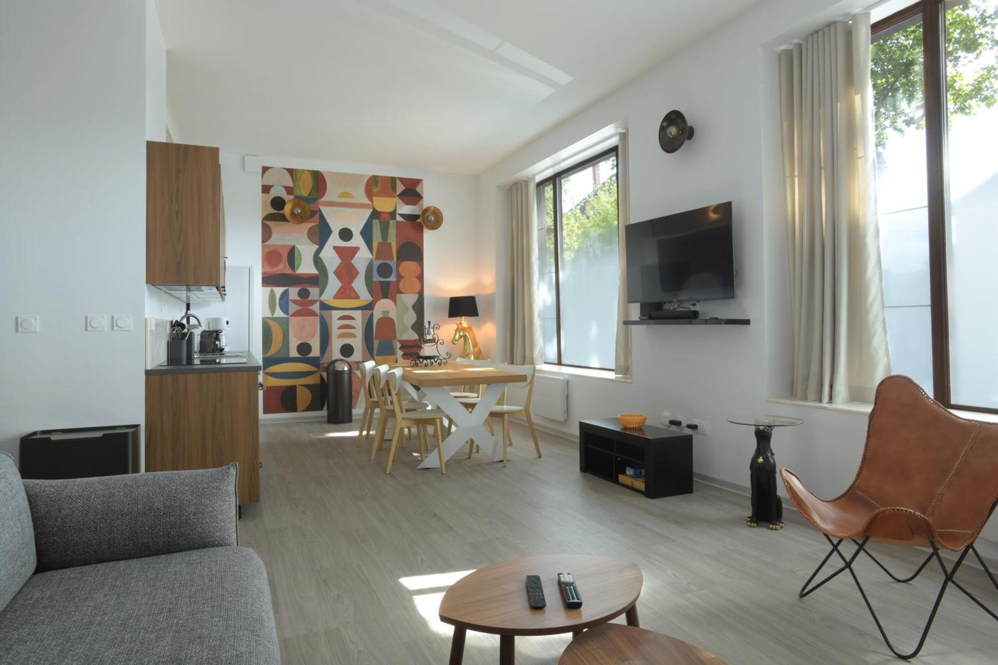 Au Cheval Blanc - Appartement Familial 6P Parking Prive Proche Colmar Centre Buitenkant foto